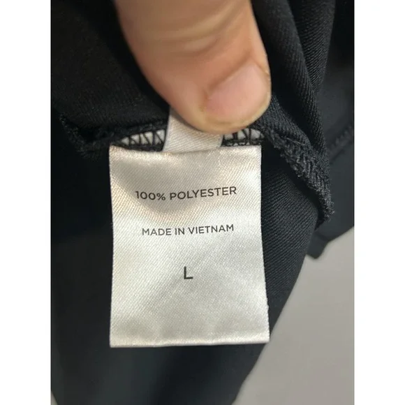 Sport-Tek‎ Polo Shirt Mens Large Black California Closets Logo Performance Golf - Picture 6 of 8